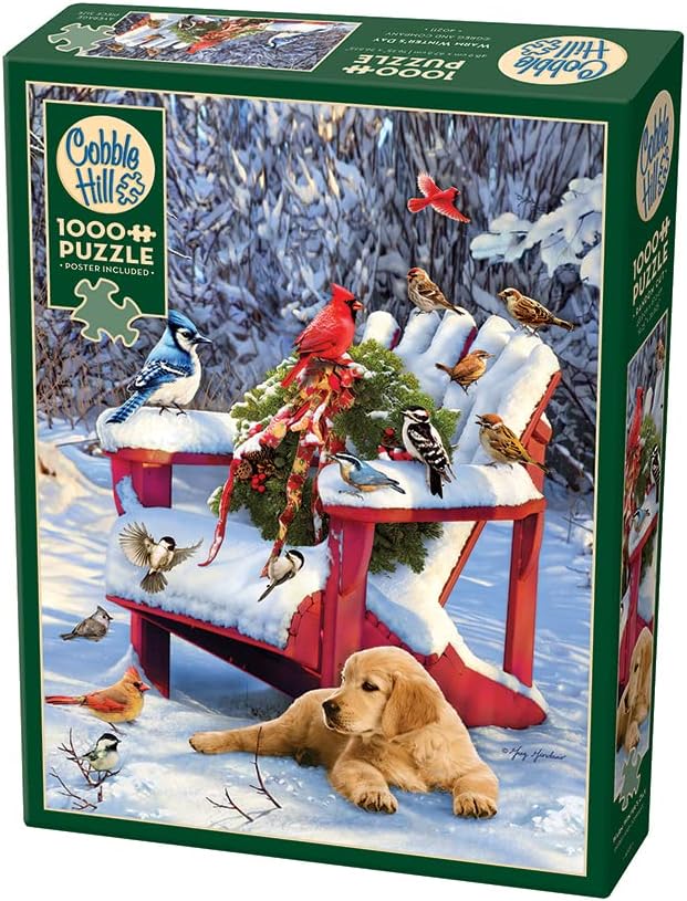 Warm Winter's Day - 1000 Piece Jigsaw Puzzle (Cobble Hill)