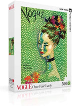 Vogue One Fair Lady - 500 Piece Jigsaw Puzzle (New York Puzzle Company) - Completed Puzzle