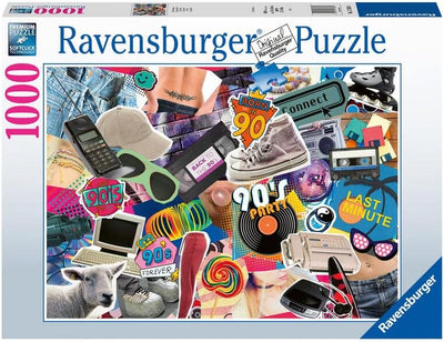 The 90s – 1000 Piece Jigsaw Puzzle (Ravensburger)