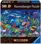 Under The Sea – 500 Piece Wooden Jigsaw Puzzle (Ravensburger)