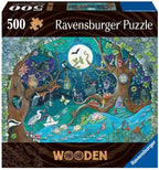 Fantasy Forest – 500 Piece Wooden Jigsaw Puzzle (Ravensburger)