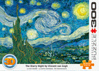 The Starry Night 3D Lenticular – 300 Piece Jigsaw Puzzle (Eurographics)