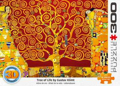 Tree of Life 3D Lenticul – 300 Piece Jigsaw Puzzle (Eurographics)