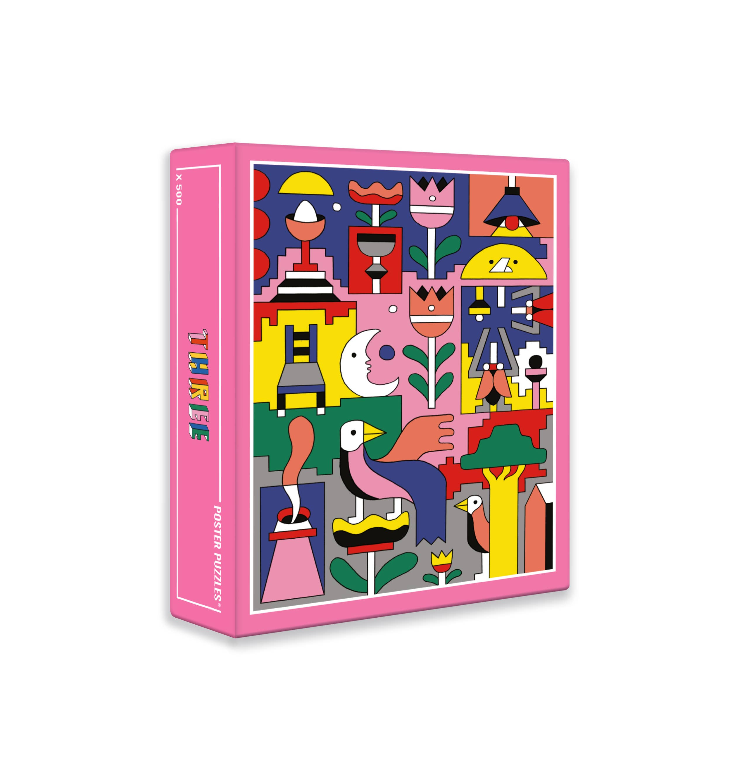 Triptych – 1000 Piece Jigsaw Puzzle (Cloudberries)