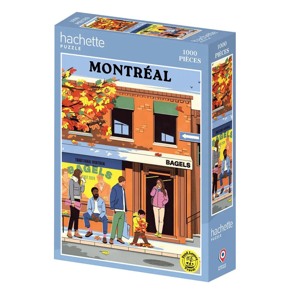 Box, turned left: Montreal - 1000 Piece Jigsaw Puzzle (Hachette)