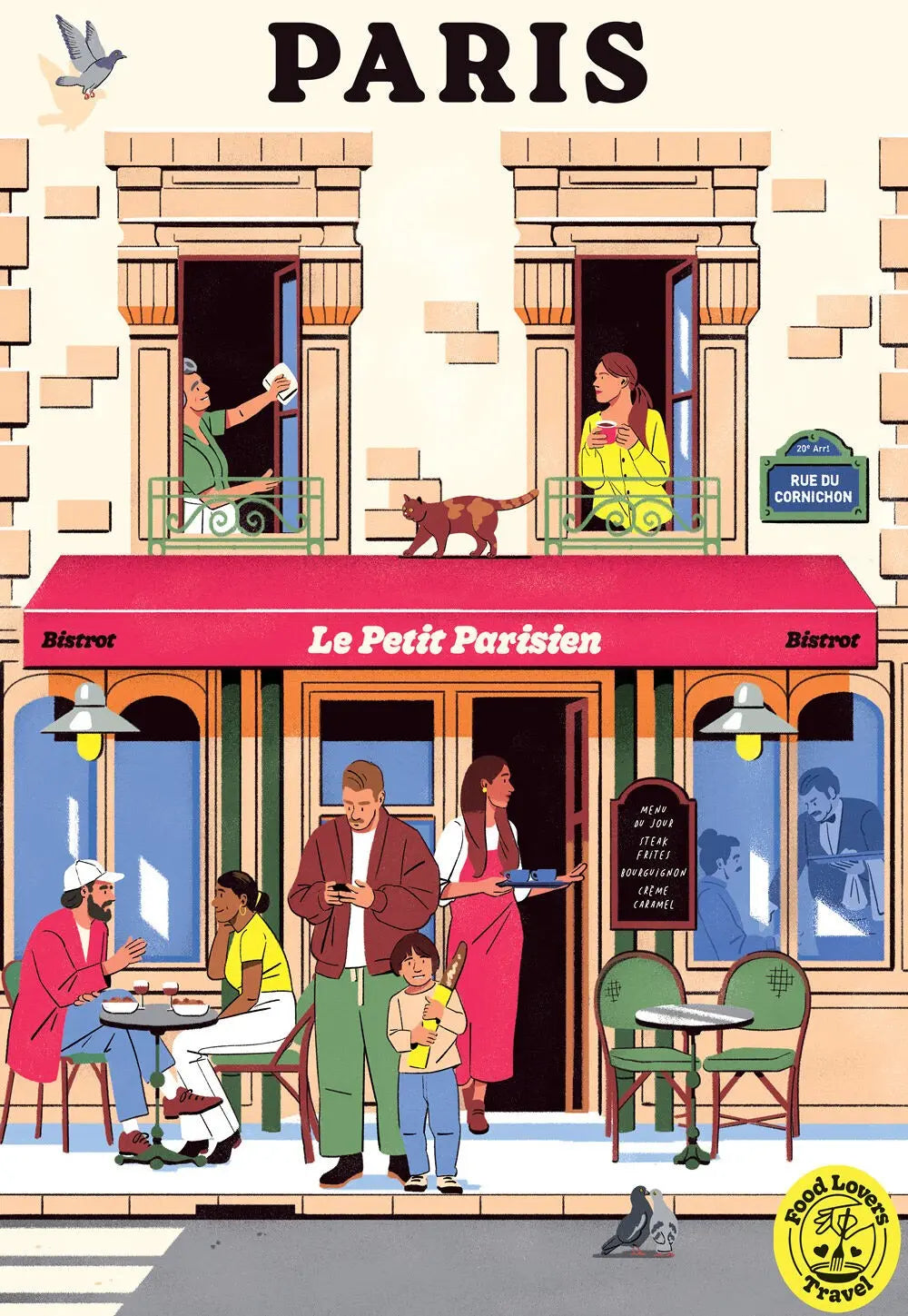 Artwork: Paris - 1000 Piece Jigsaw Puzzle (Hachette)