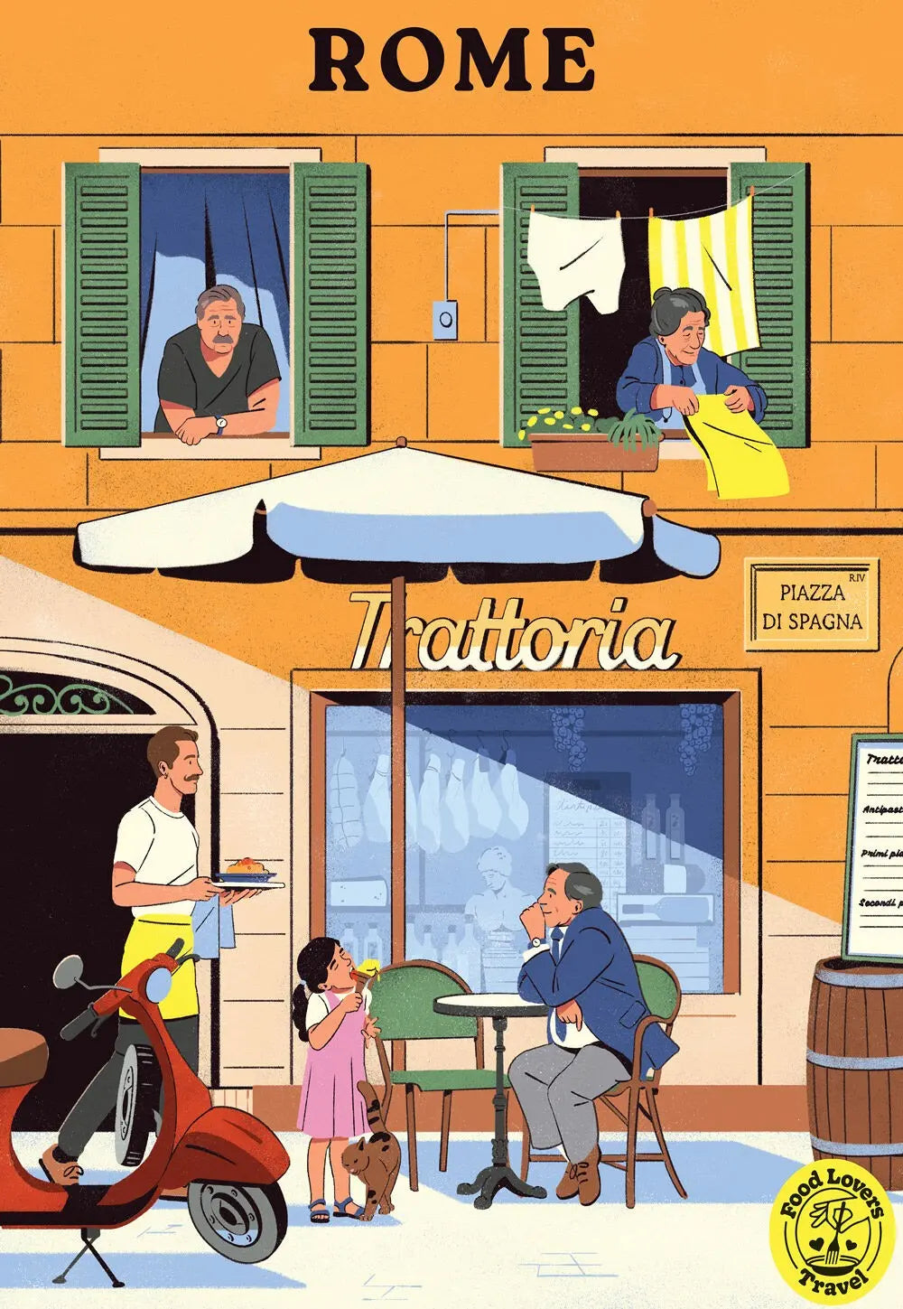 Artwork: Rome - 1000 Piece Jigsaw Puzzle (Hachette)