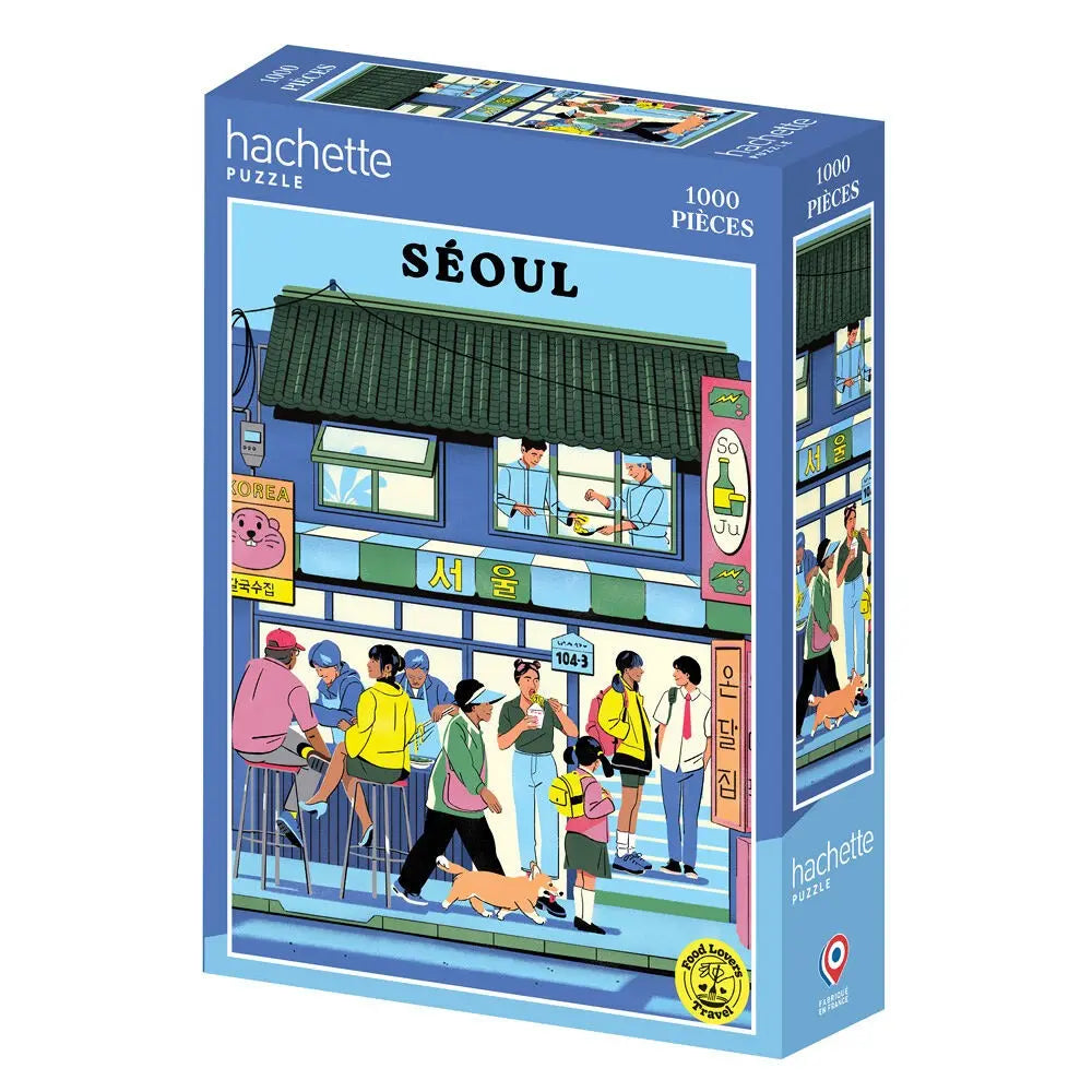 Box, turned left: Seoul - 1000 Piece Jigsaw Puzzle (Hachette)