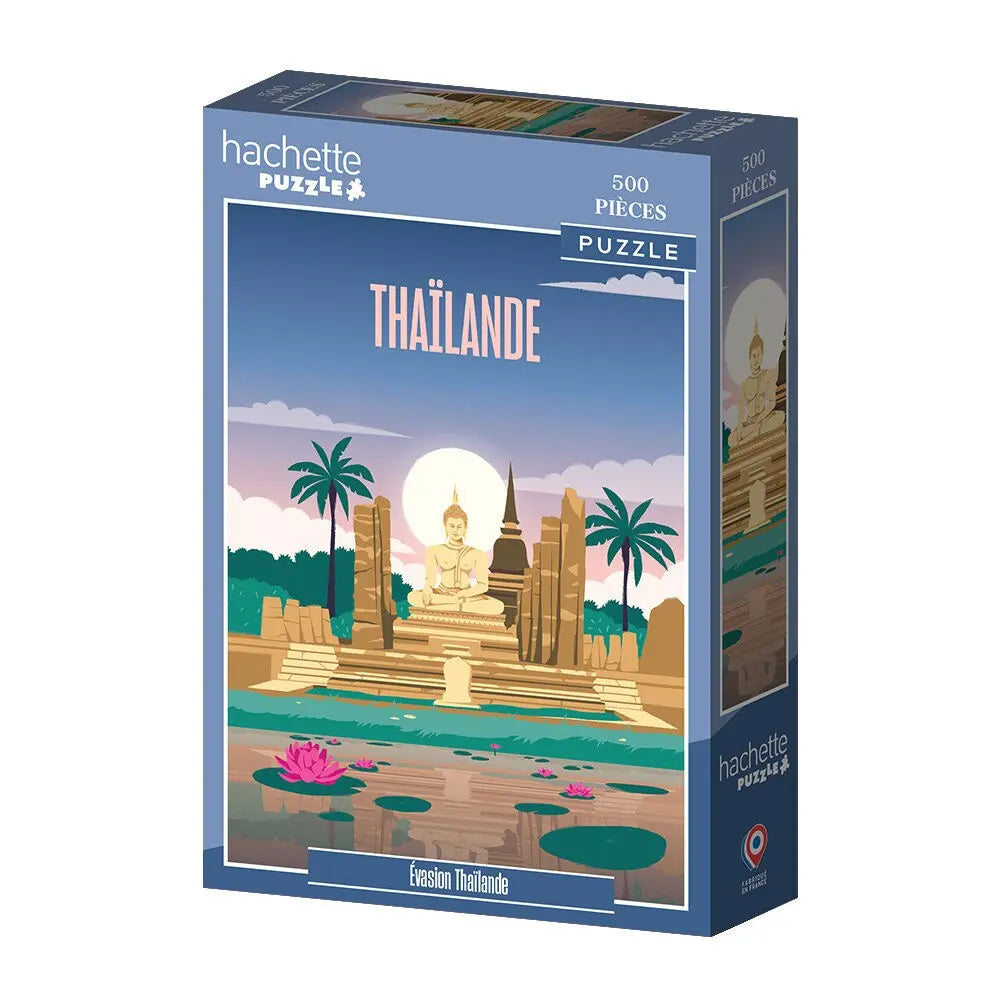Box, turned left: Thailand Escape - 500 Piece Jigsaw Puzzle (Hachette)