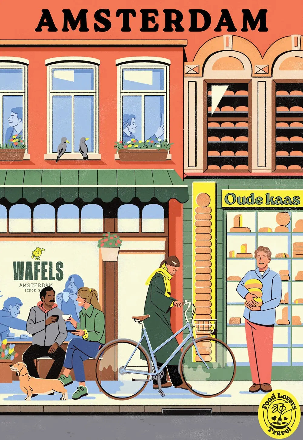 Artwork: Amsterdam - 1000 Piece Jigsaw Puzzle (Hachette)
