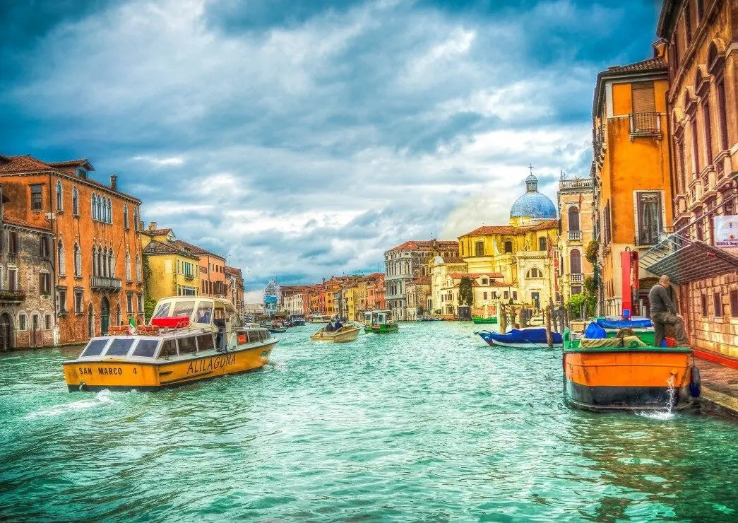 Artwork: Canal of Venice - 500 Piece Jigsaw Puzzle (Bluebird)