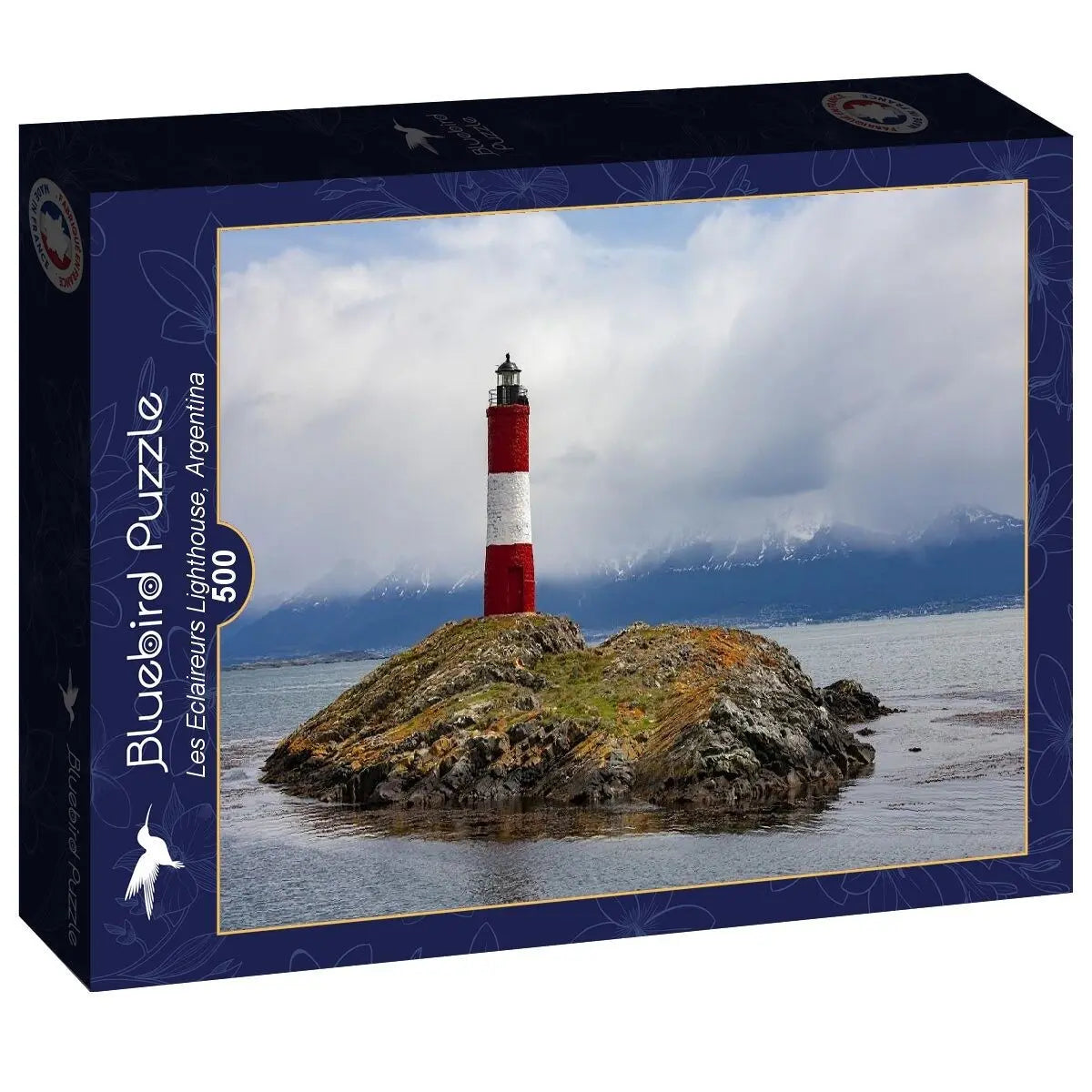 Box, turned right: The Scouts Lighthouse, Argentina - 500 Piece Jigsaw Puzzle (Bluebird)