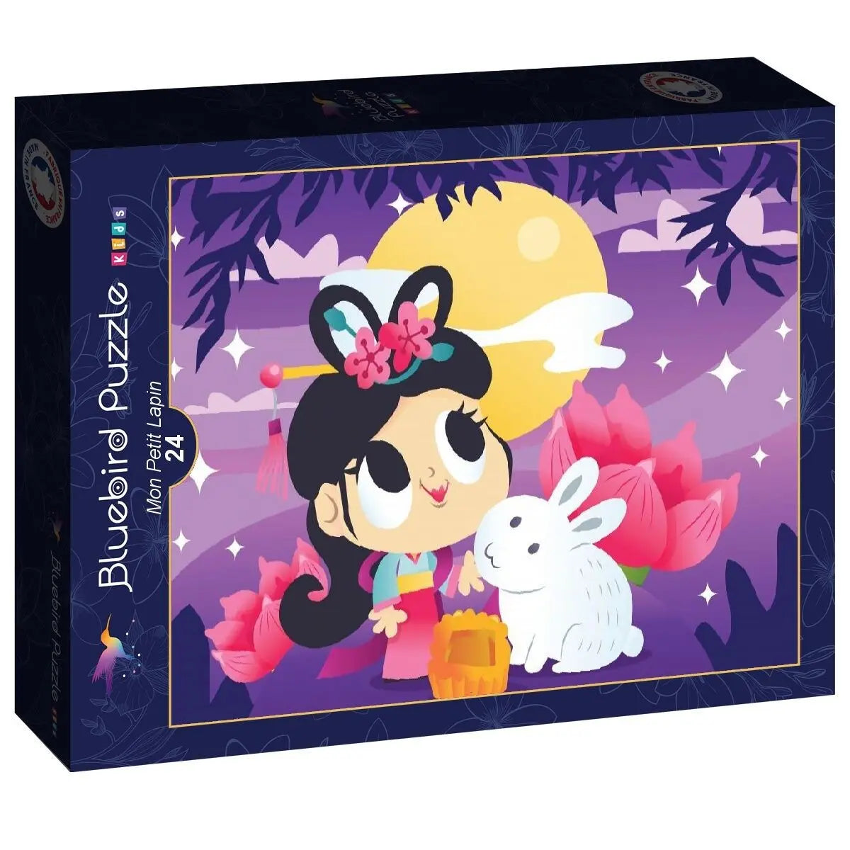 Box, turned right: My Little Rabbit - 24 Piece Jigsaw Puzzle (Bluebird)