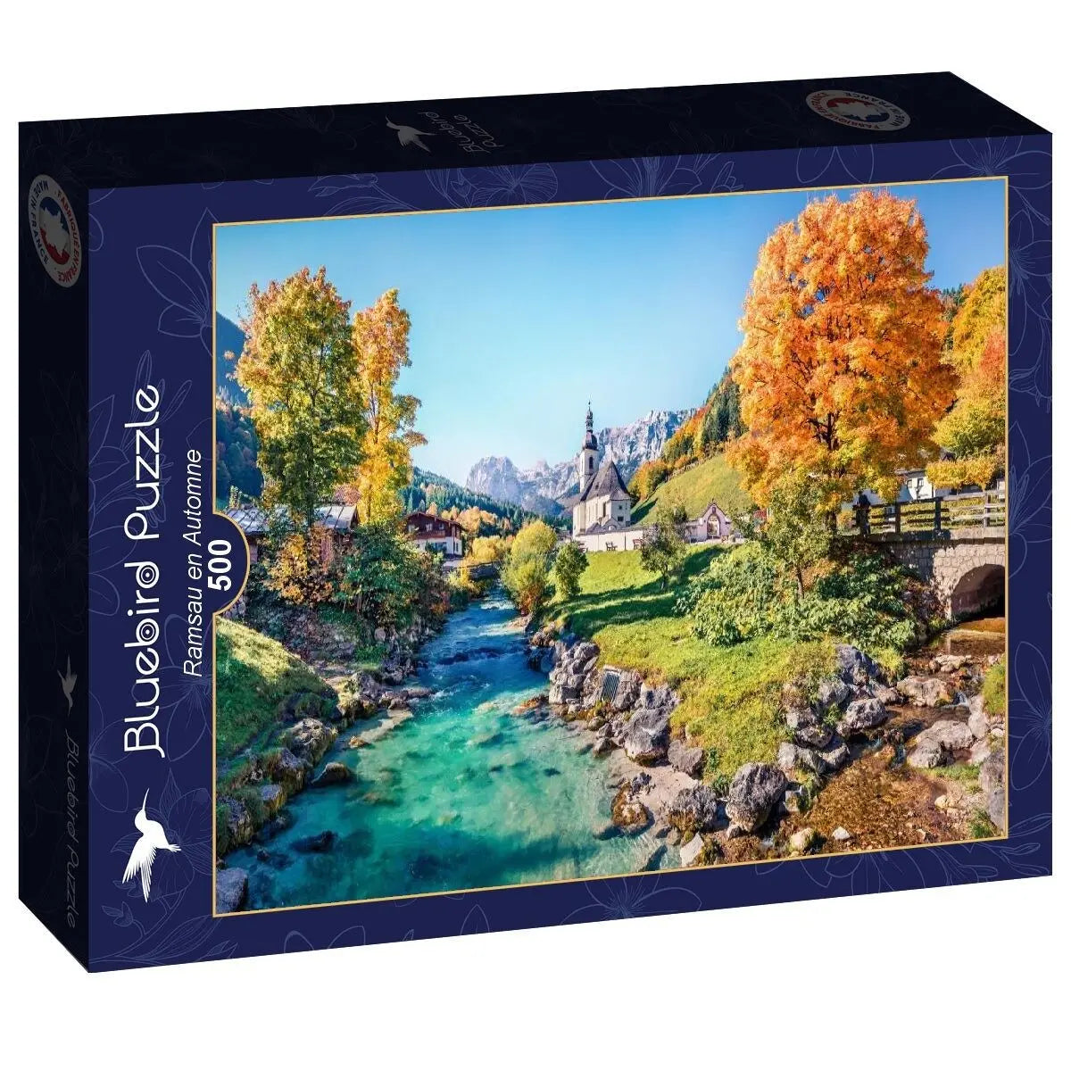 Box, turned left: Ramsau in Autumn - 500 Piece Jigsaw Puzzle (Bluebird)
