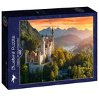 Box, turned left: Neuschwanstein Castle - 500 Piece Jigsaw Puzzle (Bluebird)
