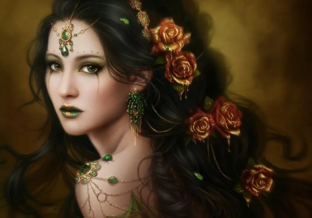 Artwork: Golden Rose - 1000 Piece Jigsaw Puzzle (Grafika)