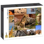 Box, turned right: Collage - Wildlife - 1500 Piece Jigsaw Puzzle (Grafika)