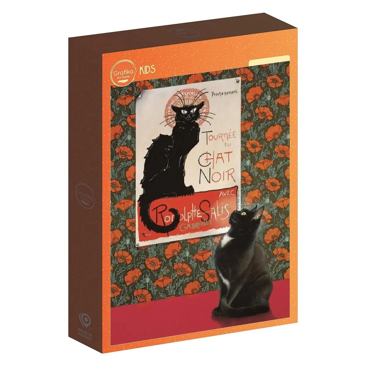 Box, turned right: Gabrielle and the New Poster - 500 Piece Jigsaw Puzzle (Grafika)