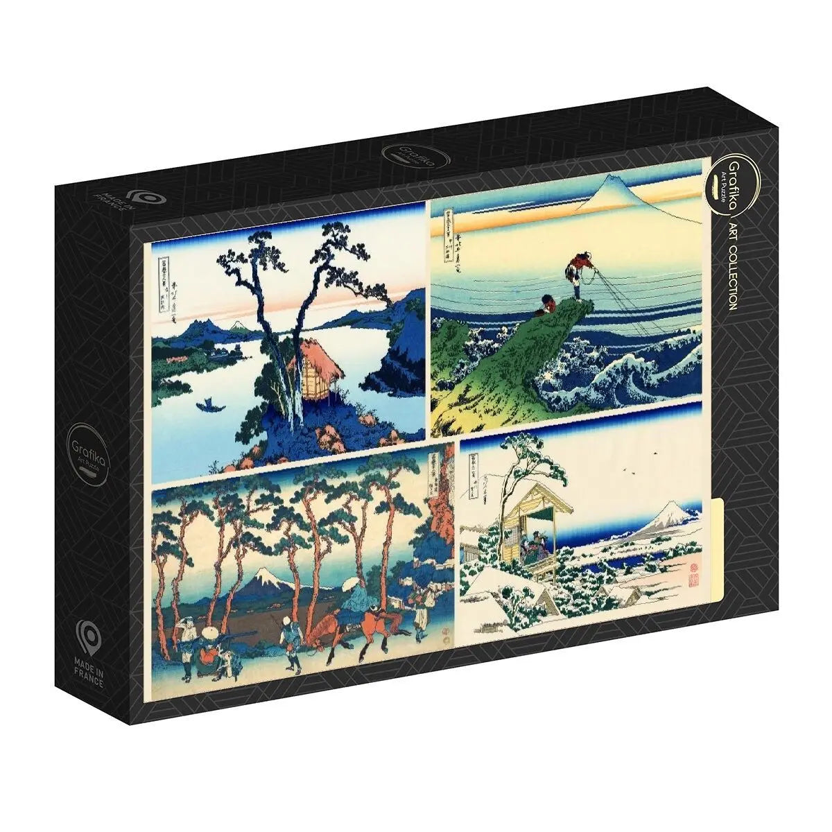 Box, turned right: The Art of Hokusai - 1000 Piece Jigsaw Puzzle (Grafika)