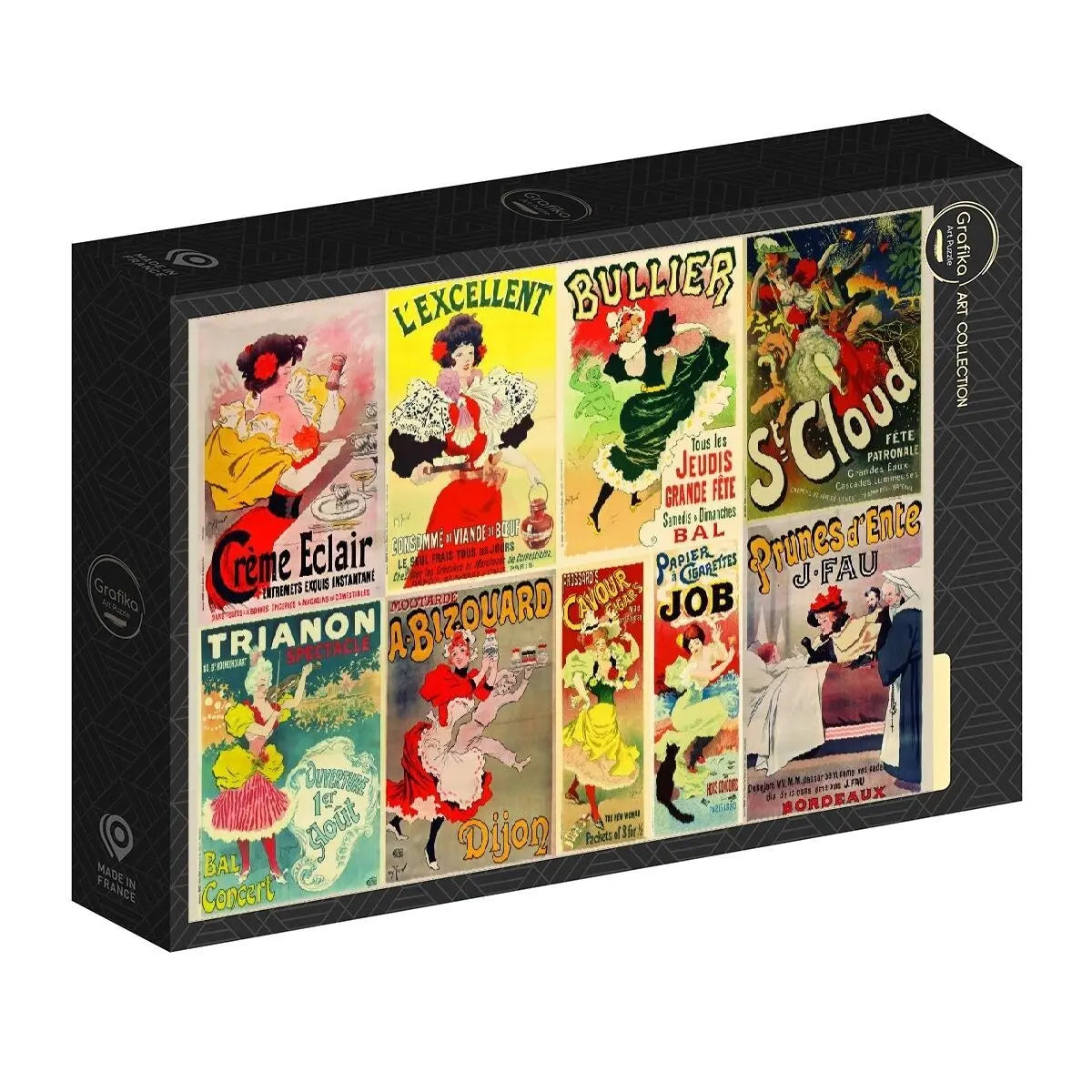 Box, turned right: Georges Meunier's Posters - 1500 Piece Jigsaw Puzzle (Grafika)