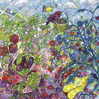 Inside the Greenhouse - 1000 Piece Jigsaw Puzzle (Grafika) - Completed Puzzle