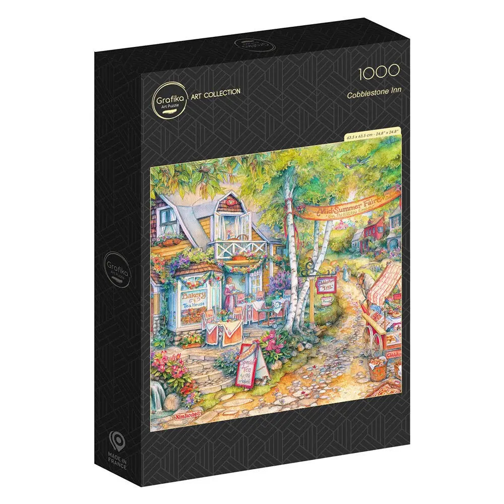 Box, turned left: Cobblestone Inn - 1000 Piece Jigsaw Puzzle (Grafika)