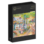 Box, turned left: Cobblestone Inn - 1000 Piece Jigsaw Puzzle (Grafika)