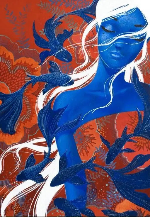 The Power of the Fish - 1000 Piece Jigsaw Puzzle (Grafika) - Completed Puzzle
