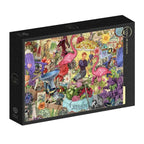 Box, turned right: Garden Collage - 1000 Piece Jigsaw Puzzle (Grafika)