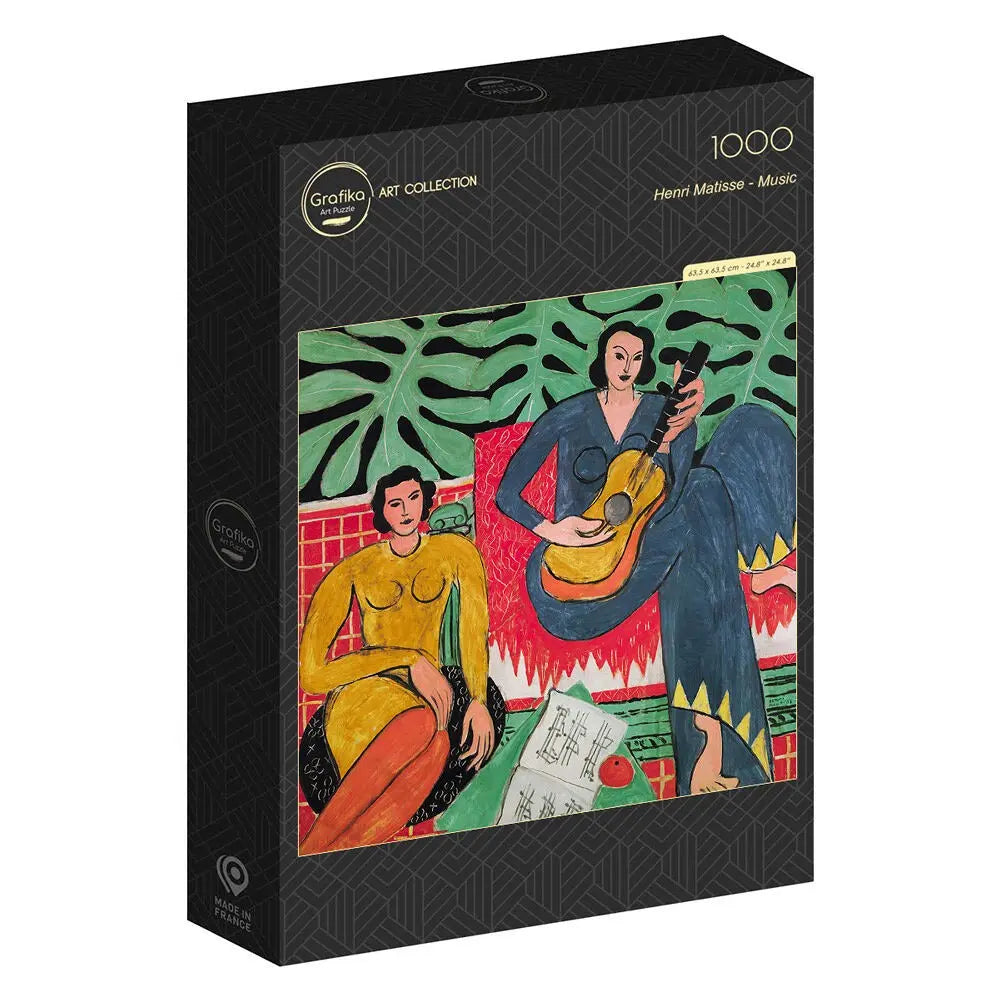 Box, turned right: Henri Matisse - Music - 1000 Piece Jigsaw Puzzle (Grafika)