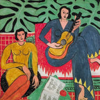 Henri Matisse - Music - 1000 Piece Jigsaw Puzzle (Grafika) - Completed Puzzle