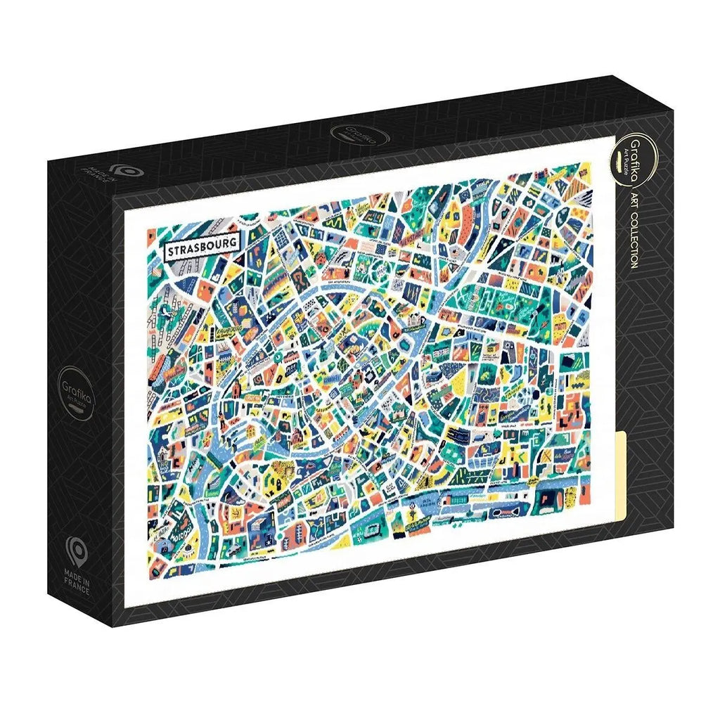 Box, turned right: Strasbourg - 1000 Piece Jigsaw Puzzle (Grafika)