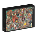 Box, turned right: Middle Ages - 1000 Piece Jigsaw Puzzle (Grafika)