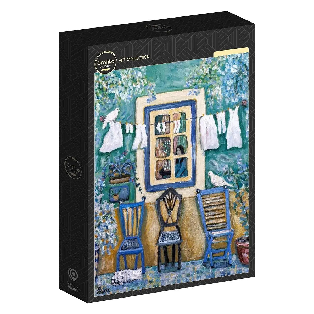 Box, turned right: Old Armchairs - 500 Piece Jigsaw Puzzle (Grafika)