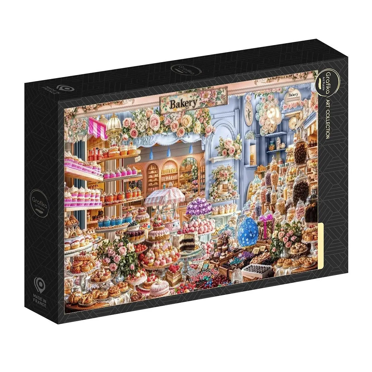 Box, turned right: Cupcakes and Treats - 1000 Piece Jigsaw Puzzle (Grafika)