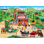 Hometown Gallery - Appleton BBQ - 1000 Piece Jigsaw Puzzle (Master Pieces) - Completed Puzzle
