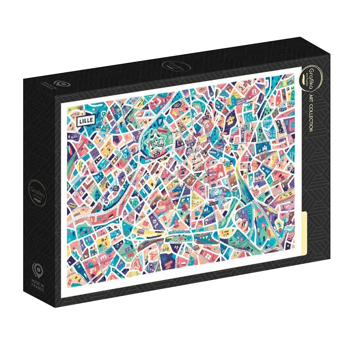 Box, turned right: Lille - 1000 Piece Jigsaw Puzzle (Grafika)