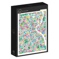 Box, turned right: Bordeaux - 1000 Piece Jigsaw Puzzle (Grafika)