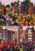 Artwork: Flowers - 1000 Piece Jigsaw Puzzle (Grafika)