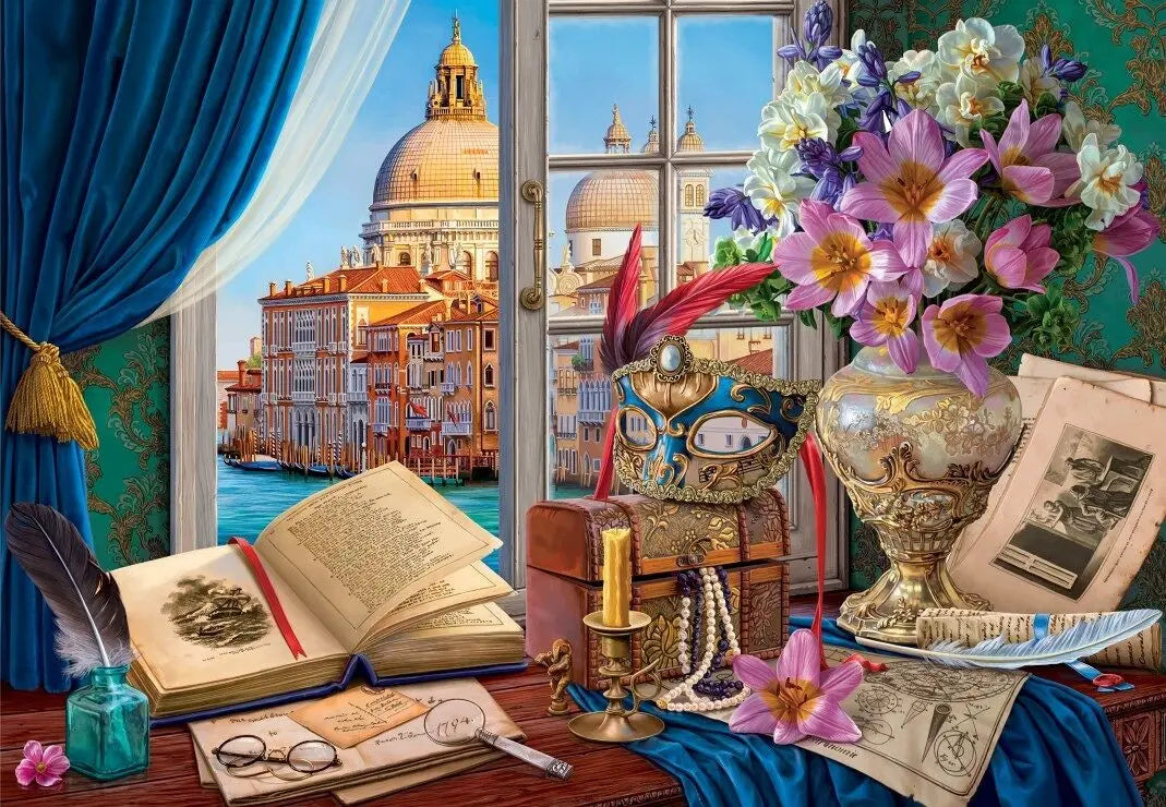 Artwork: Venetian Still Life - 1000 Piece Jigsaw Puzzle (Bluebird)
