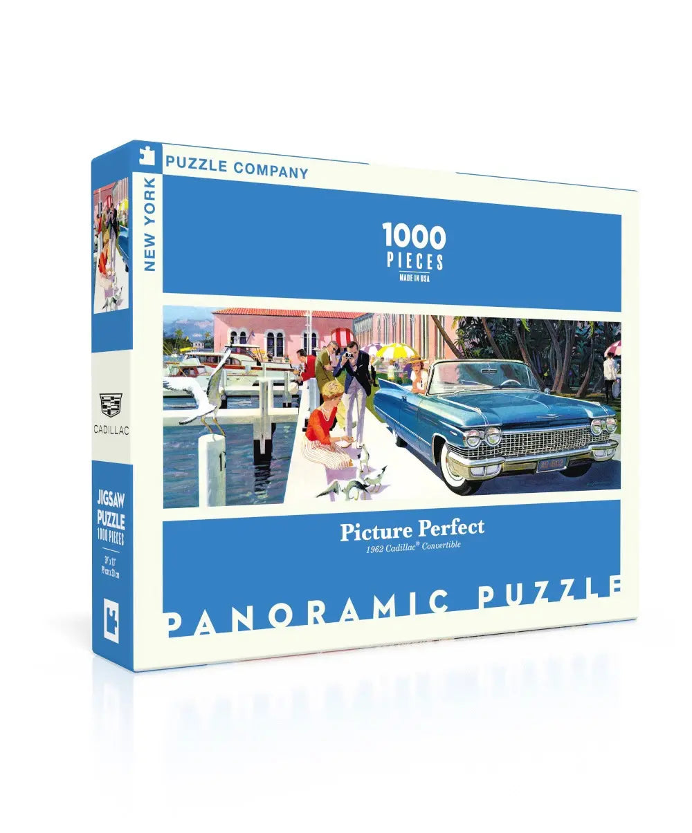 Box, turned right: Picture Perfect - 1000 Piece Jigsaw Puzzle (New York Puzzle Company)