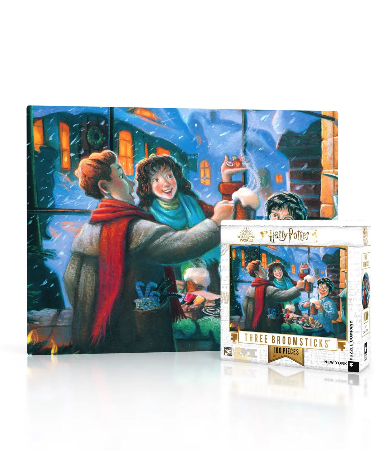 Harry Potter - Three Broomsticks - 100 Piece Jigsaw Puzzle (New York Puzzle Company) - Image 4