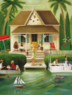 Splendid Summer Home - 500 Piece Jigsaw Puzzle (New York Puzzle Company) - Image 5