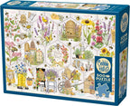 Busy As A Bee - 500 Piece Cobble Hill Jigsaw Puzzle (Cobble Hill)