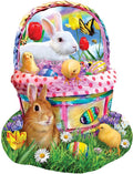 Artwork: Bunny's Easter Basket by Lori Schory – 97124 Piece Jigsaw Puzzle (Sunsout)