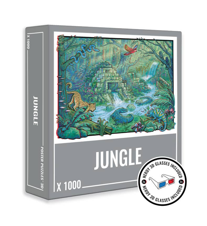 Jungle – 1000 Piece Jigsaw Puzzle (Cloudberries)