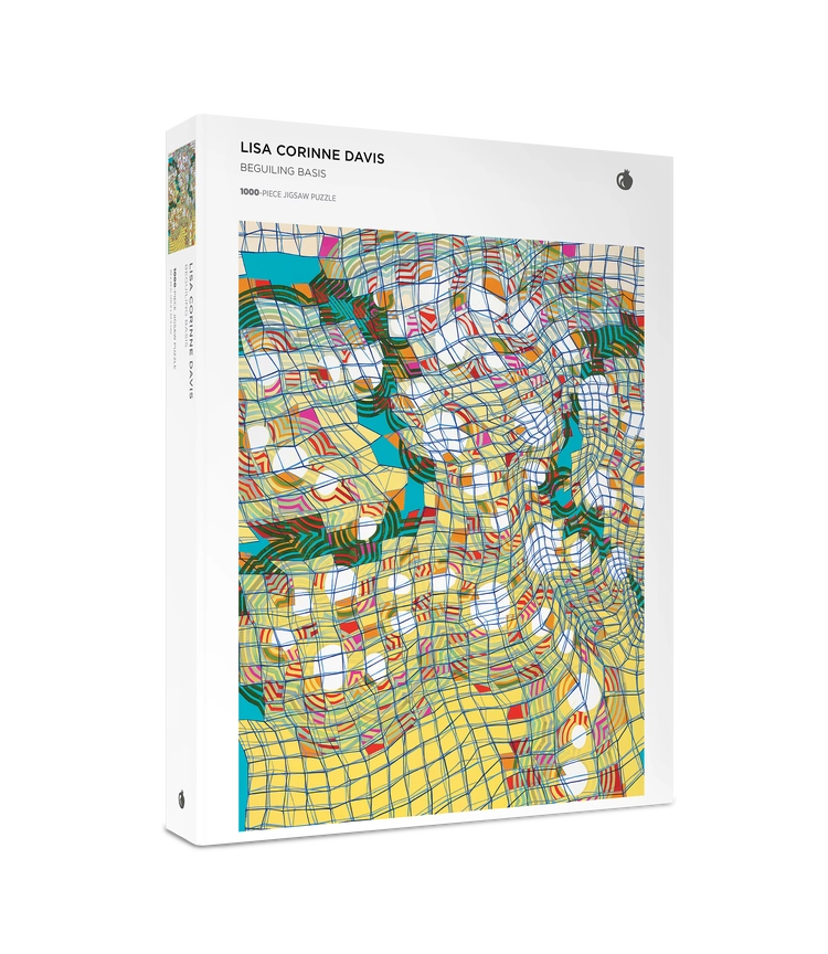 Beguiling Basis by Lisa Corinne Davis – 1000 Piece Jigsaw Puzzle (Pomegranate)