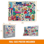 Reverie – 1000 Piece Jigsaw Puzzle (Cloudberries) - Image 3