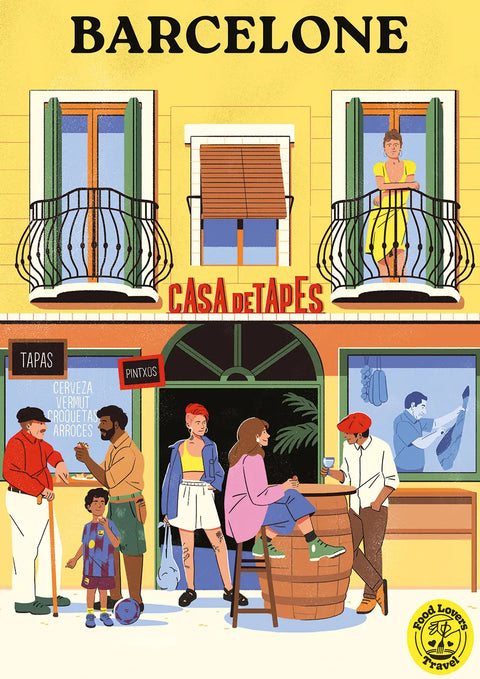 Artwork: Barcelona - 1000 Piece Jigsaw Puzzle (Hachette)