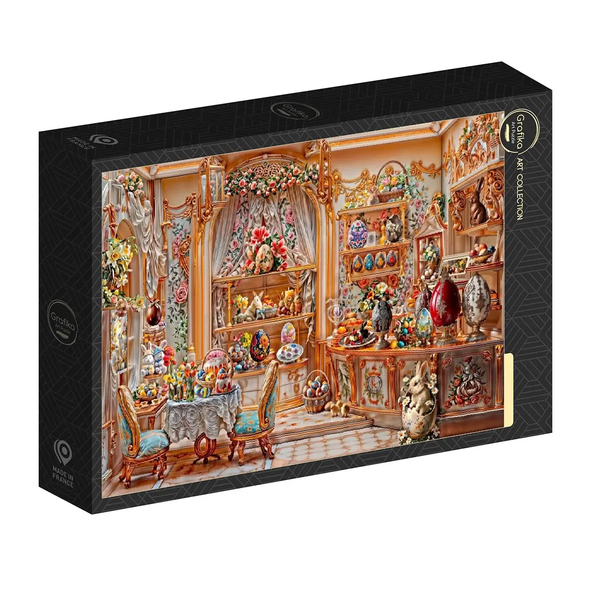 Box, turned right: The Tea Room - 1000 Piece Jigsaw Puzzle (Grafika)